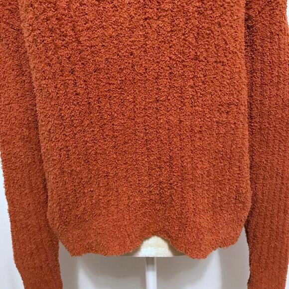 Crave Fame NWT Burnt Orange Soft Sweater Juniors XL - Picture 3 of 9